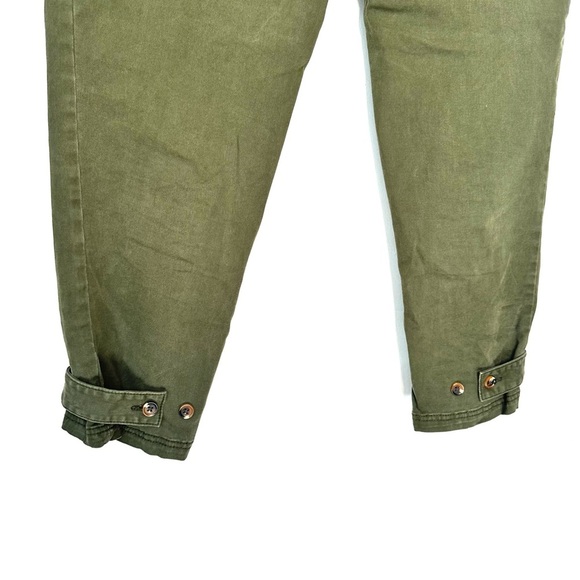 H&M | Green Cargo Pants Size 8 - Picture 5 of 8